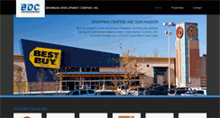 Desktop Screenshot of browmandevelopment.com